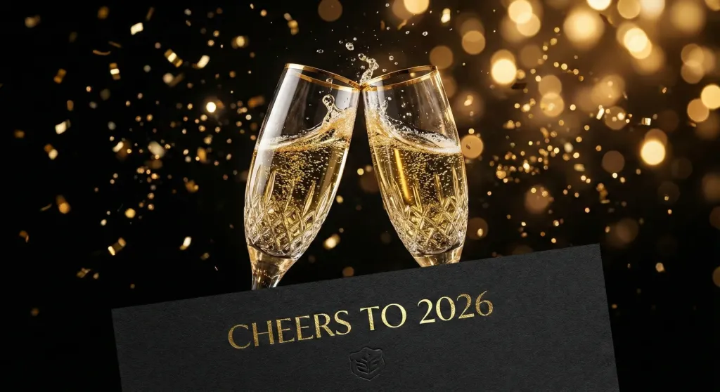 Cheers to 2026 Champagne Toast