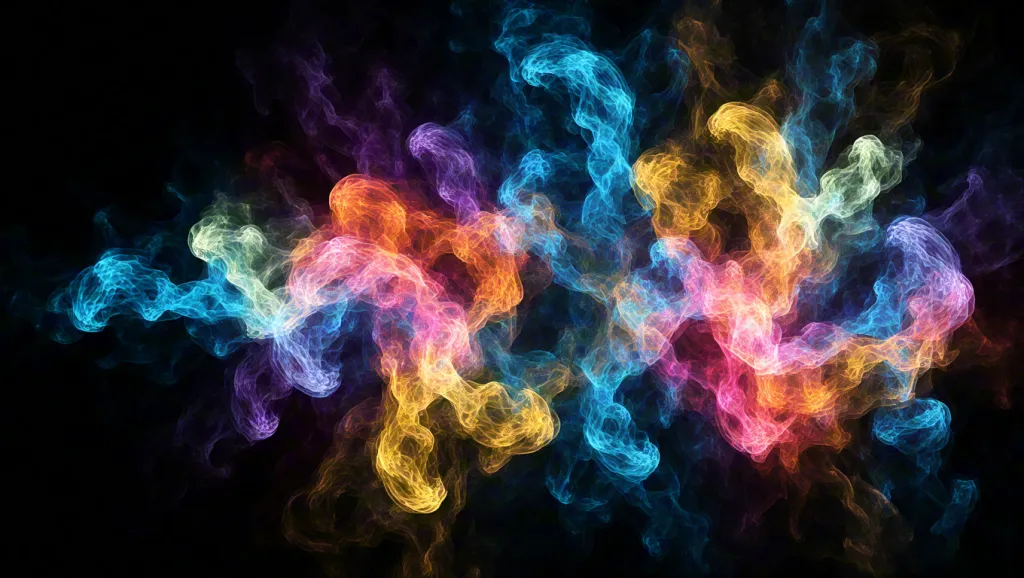 Color smoke explosion