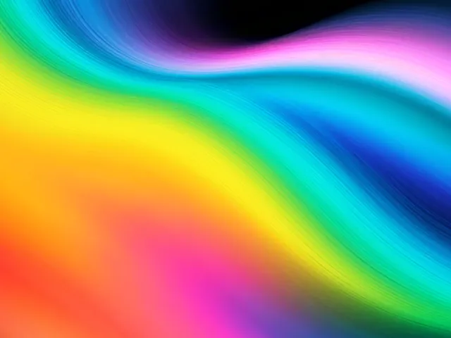 smooth colorful wave gradient background