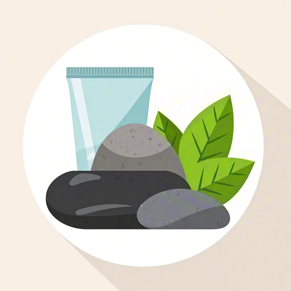 Cosmetic product flat illustration