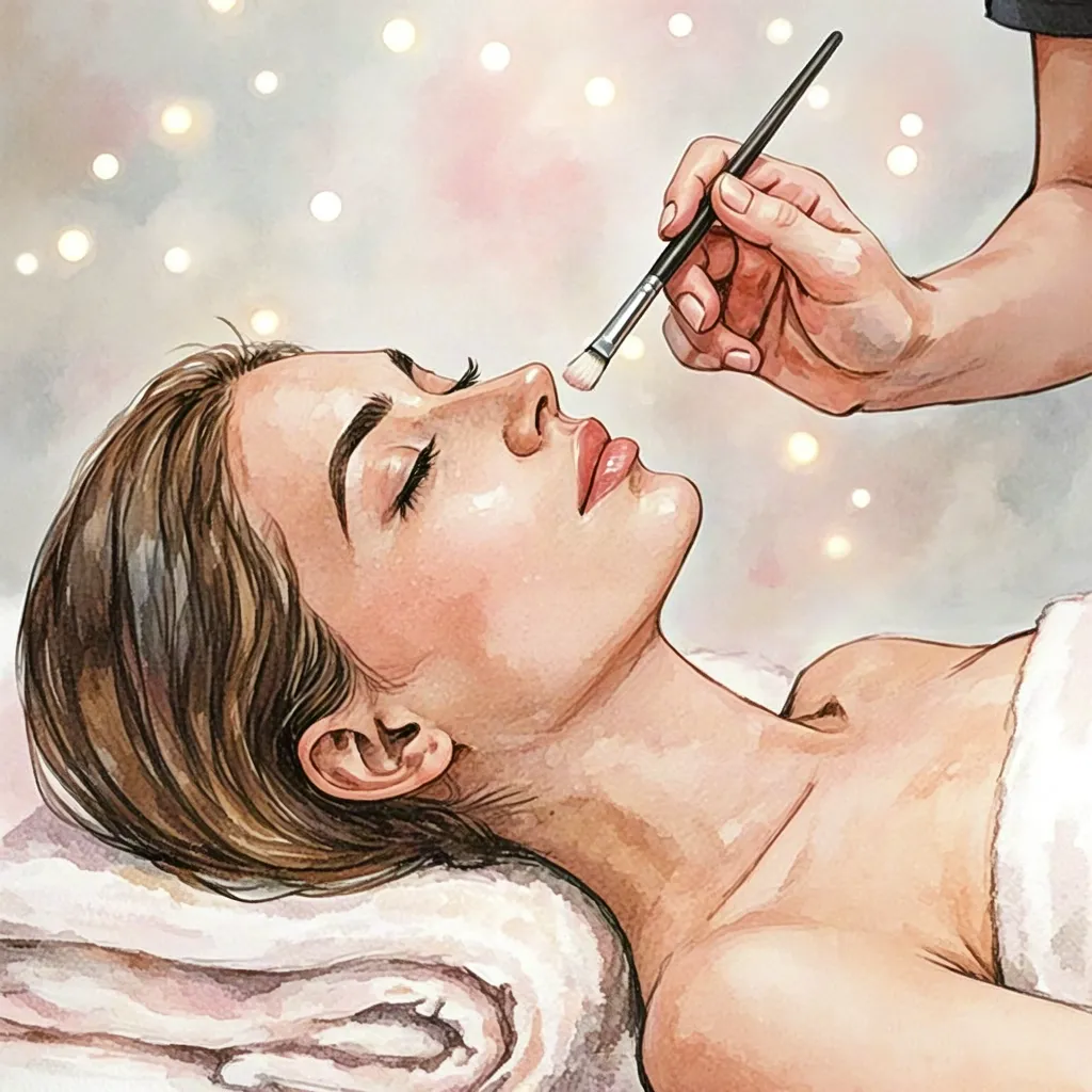 Facial treatment spa