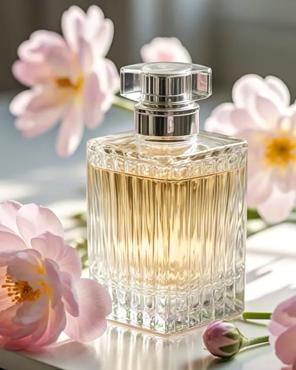 Floral fragrance with orchid blossoms