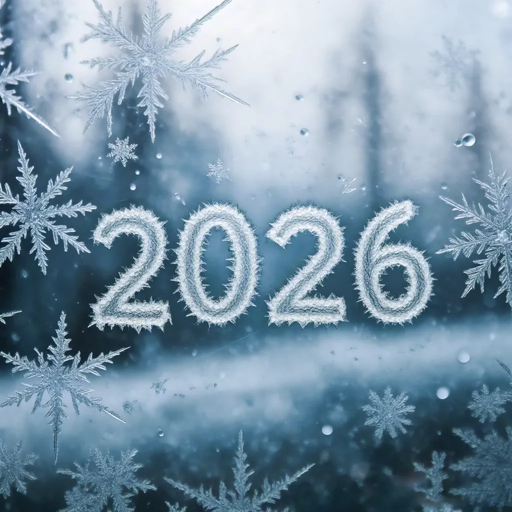 Frozen Snowflake 2026 Winter Design