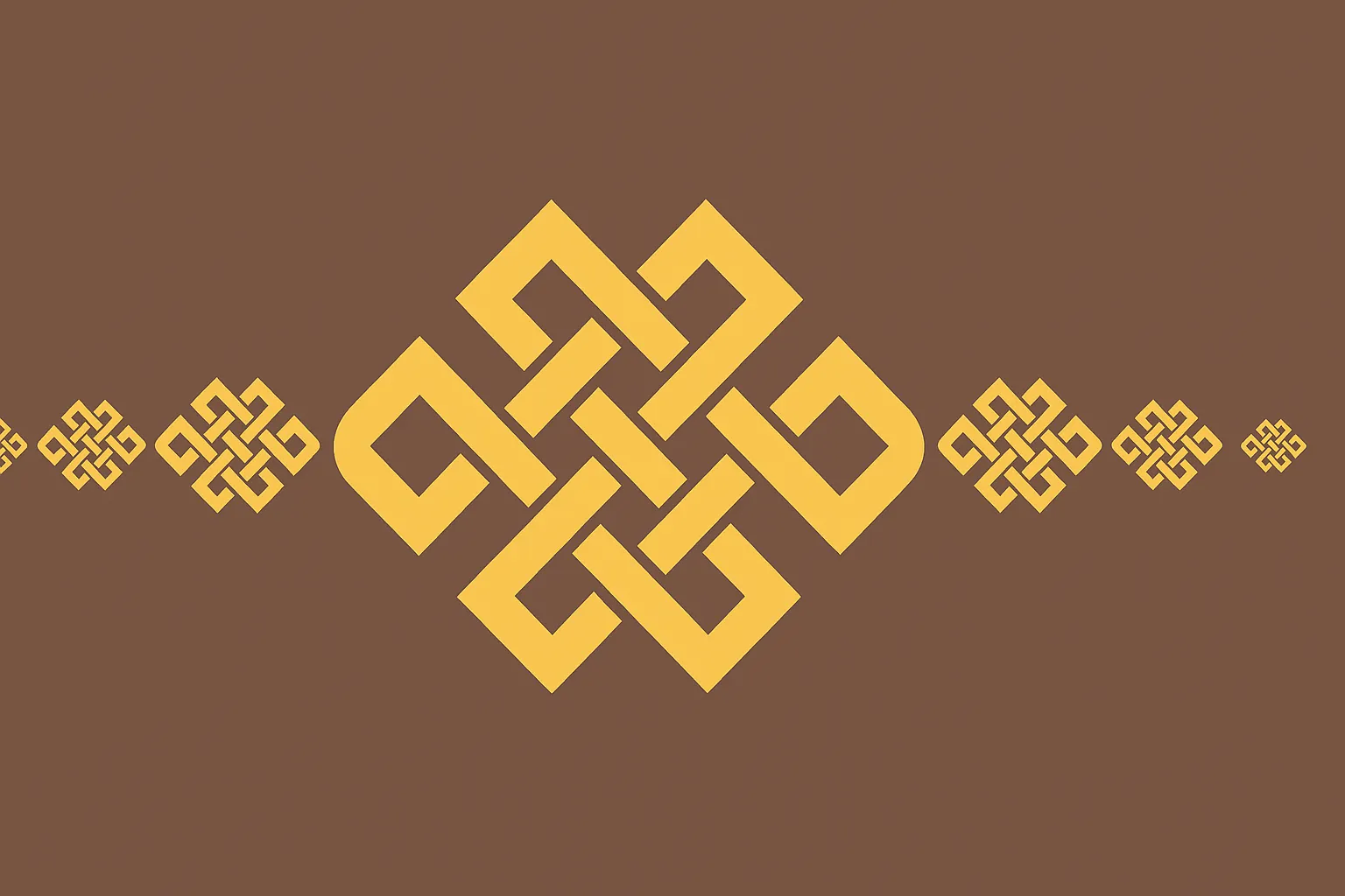 traditional decorative border pattern with geometric symbols