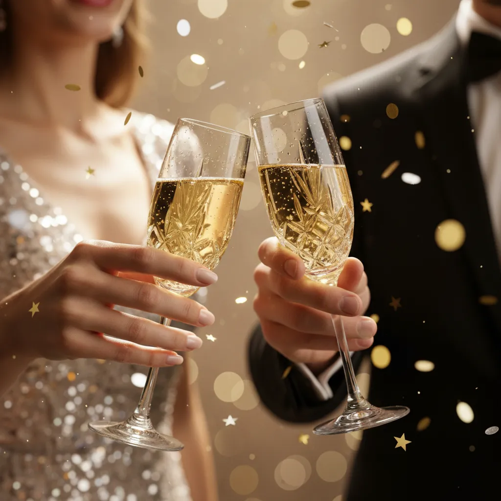 Holiday Champagne Toast