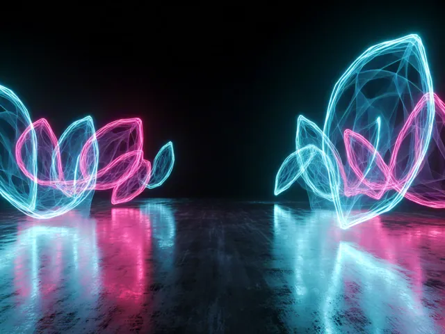 elegant curved line forming a swirl on soft beige background