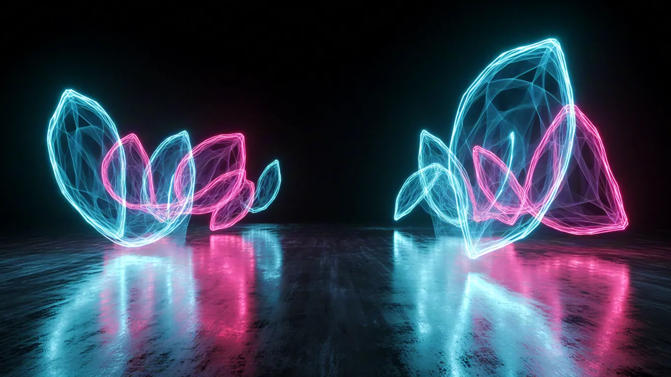 elegant curved line forming a swirl on soft beige background