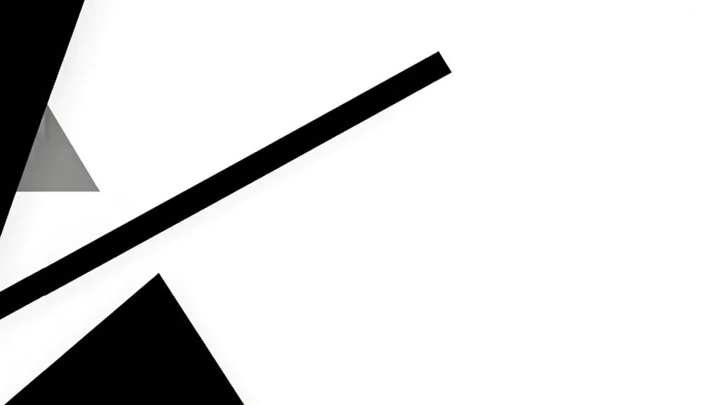 Minimal black and white abstract lines
