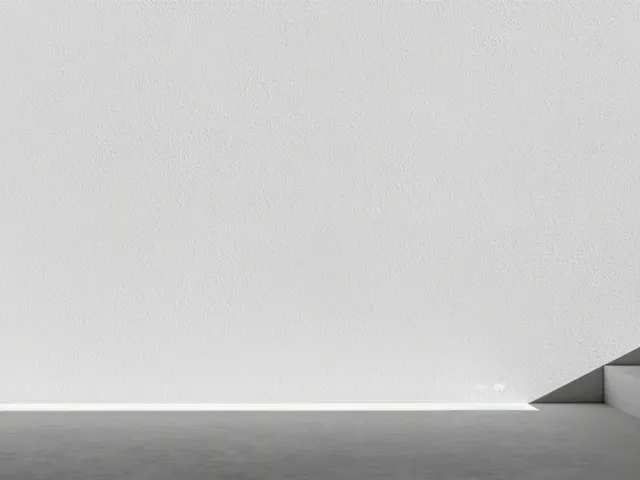 Clean white folded paper shapes