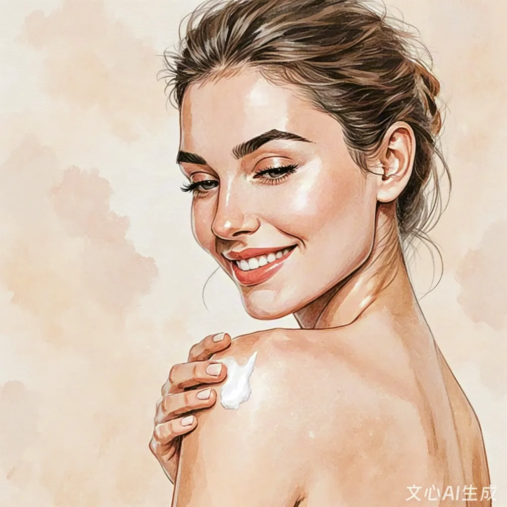 Relaxed spa portrait with soft lighting