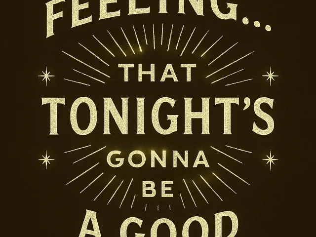 motivational dark poster with typographic quote