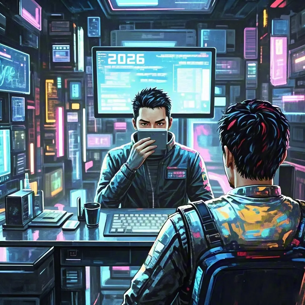 uturistic Control Room 2026 Interface