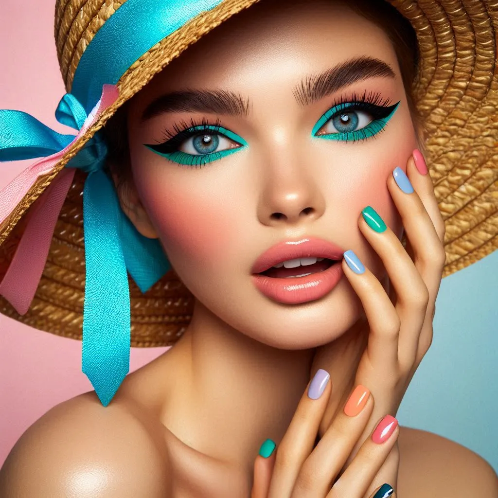Colorful Fashion Beauty Portrait || ai