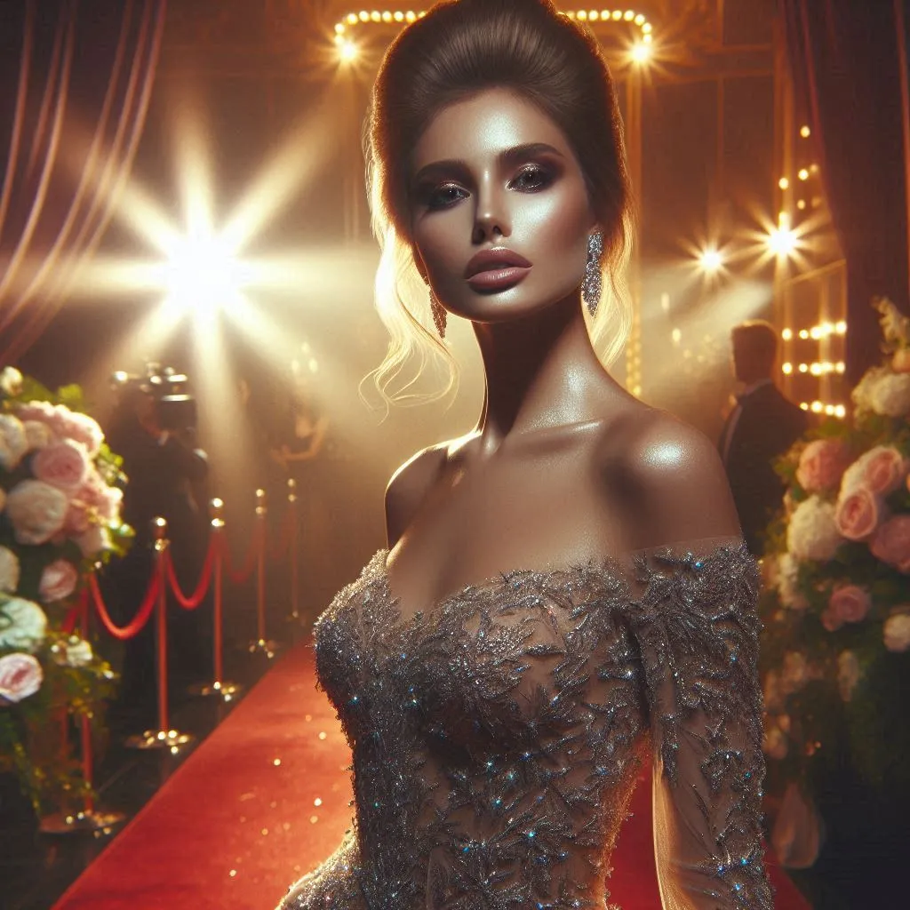 Elegant Evening Beauty Portrait
