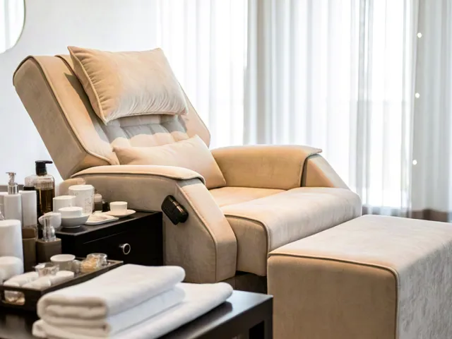 Comfortable spa recliner chair