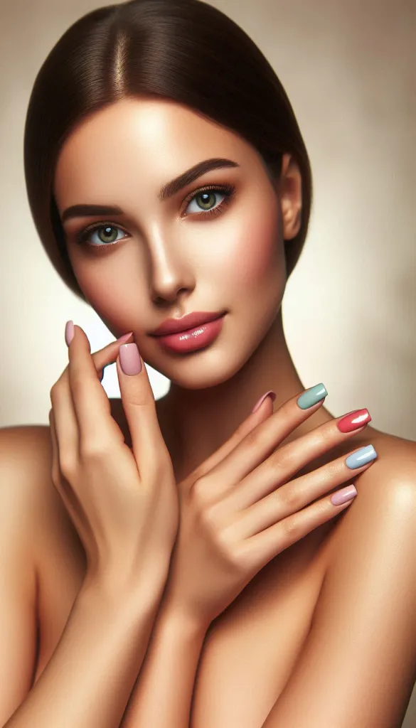 Soft Beauty Portrait of Young Woman || ai